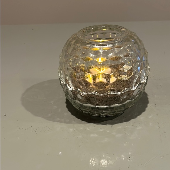 Homeco Fairy light candle holder H 5 in Diameter 5 in vintage - Picture 4 of 7